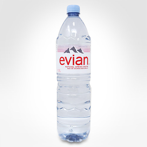 2002 Danone waters of north America 1.5l evian Spring Water eau de source (061314000018)